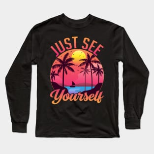 Just See Yourself Long Sleeve T-Shirt